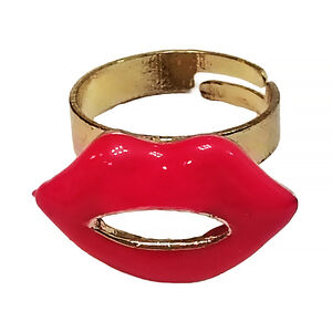 Pink Lips Ring - Style 251